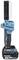 Battery-powered Makita scissors with blue and black casing, suitable for cable ties or similar materials.
