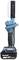 Battery-powered LED work light by Makita with ergonomic handle and adjustable head, perfect for workshop lighting.