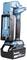 Battery-powered blue LED work light with an ergonomic handle, 'Makita' brand name visible.