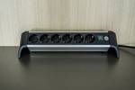 Brennenstuhl aluminum office line socket strip 6-way