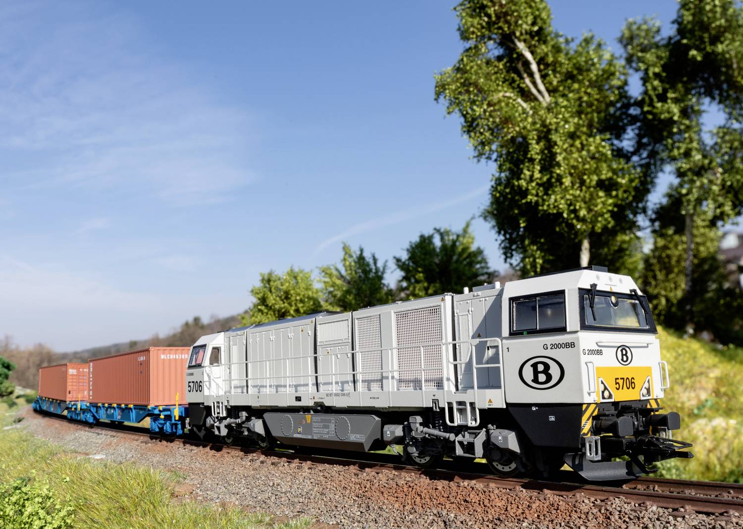 Image of Maerklin 37297 H0 Diesel locomotive G 2000 5706 of SNCB