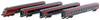 Hobbytrain H25224 N 4er-Set Passenger wagon Railjet of Austrian Federal Railways 4-pack set