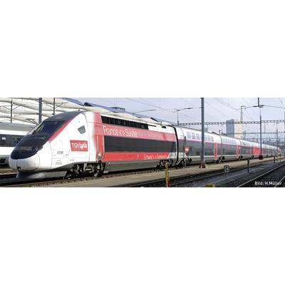 KATO by Lemke K101762 N TGV Duplex Lyria train set, 10-piece from SNCF 