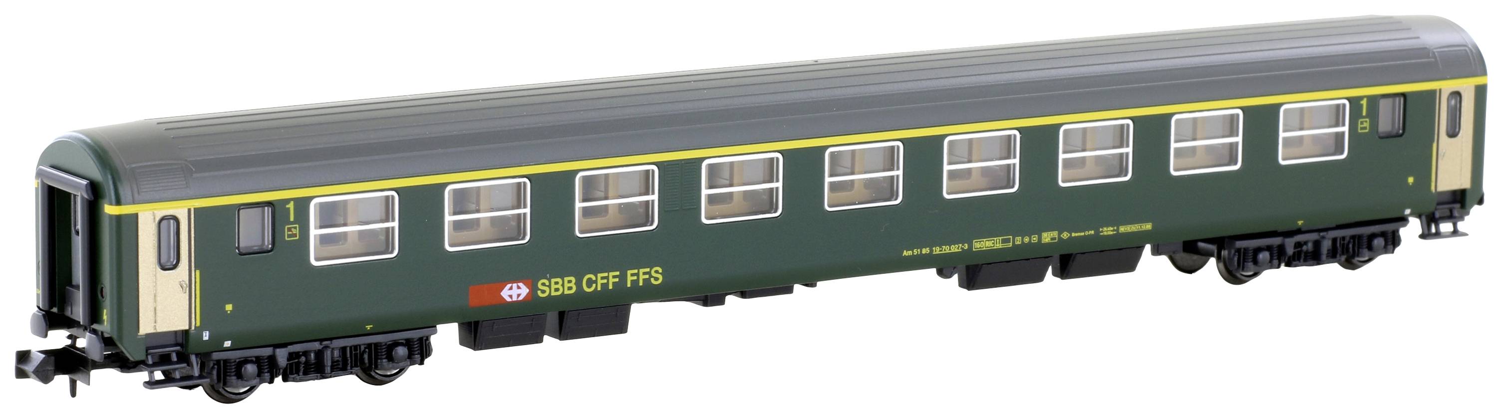 KATO by Lemke K23120 N RIC passenger car am, 1st class of SBB-0