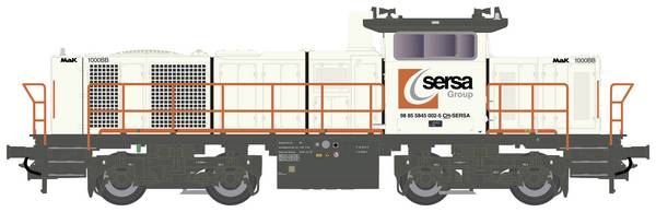 Mehano 90554 H0 Diesel locomotive Vossloh G1000 of Sersa G1000 Sersa