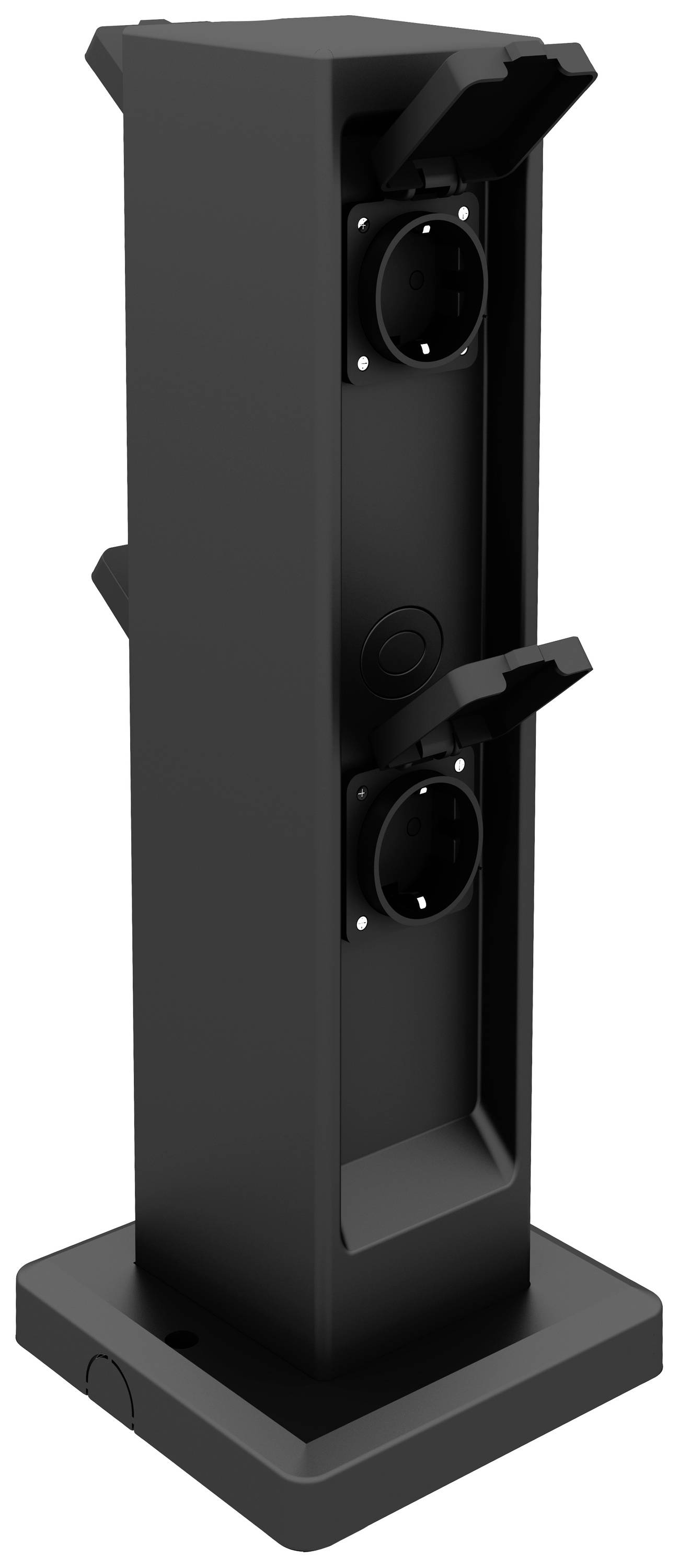 Mueller-Licht 404078 Weatherproof power strip Black