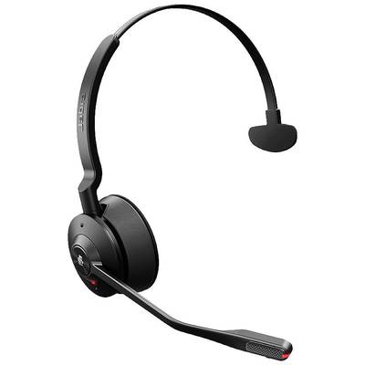 Jabra Engage 55 Phone  On-ear headset DECT Mono Black  incl. charger and docking station, Volume control, Microphone mut