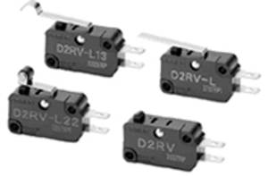 Omron D2RV-L11G Microswitch  100 V DC 0.25 A 1 x Off/(On)   1 pc(s) Bag