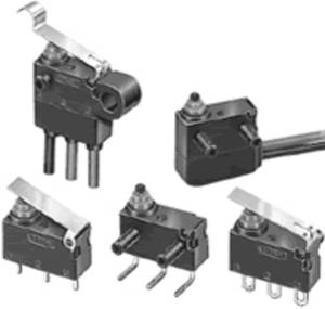 Omron D2HW-C201H Microswitch  12 V DC 2 A 1 x On/(On)   1 pc(s) Bag