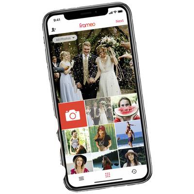 Denver PFF-1041 black Digital Wi-Fi photo frame 25.7 cm 10.1 inch EEC: B (A - G) 1280 x 800 Pixel 16 GB Black-6