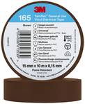 3M™ Temflex™ Vinyl-insulating tape 165, brown, 15 mm x 10 m
