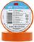 The image shows a roll of orange 3M Temflex universal adhesive tape. The label displays specifications such as size and temperature resistance.