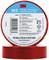 Red Roll Vinyl Electrical Tape '3M Temflex 165'. Inscription: universal use, 19 mm x 25 m x 0.15 mm, flame retardant.