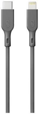 GP USB charging cable  USB 2.0 USB-C® plug, Apple Lightning plug 1.00 m Grey  GPCBCL1PGYUSB221