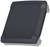 A black, square screen with rounded corners without any visible display or text.