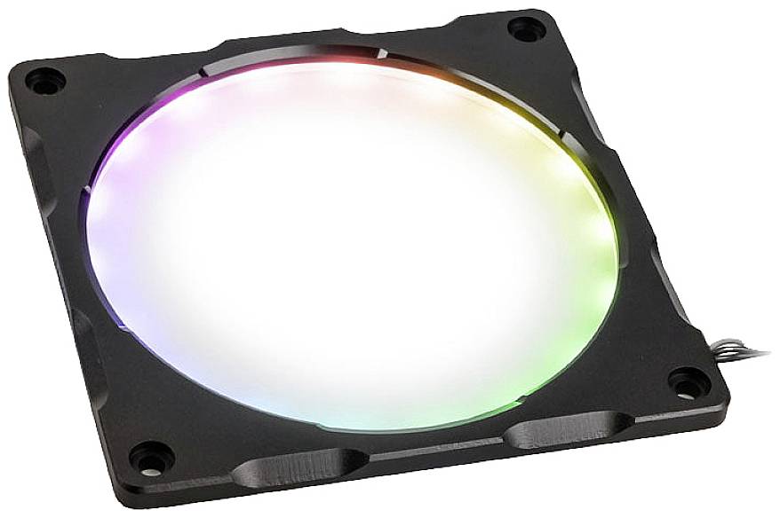 Phanteks Halos Lux Digital PC fan bracket with RGB LEDs Black