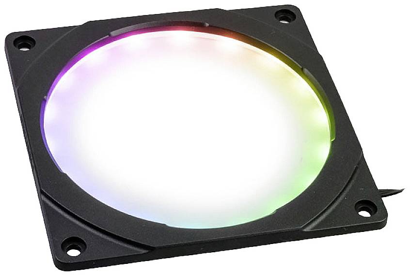 Phanteks Halos Digital PC fan bracket with RGB LEDs Black | Conrad.com