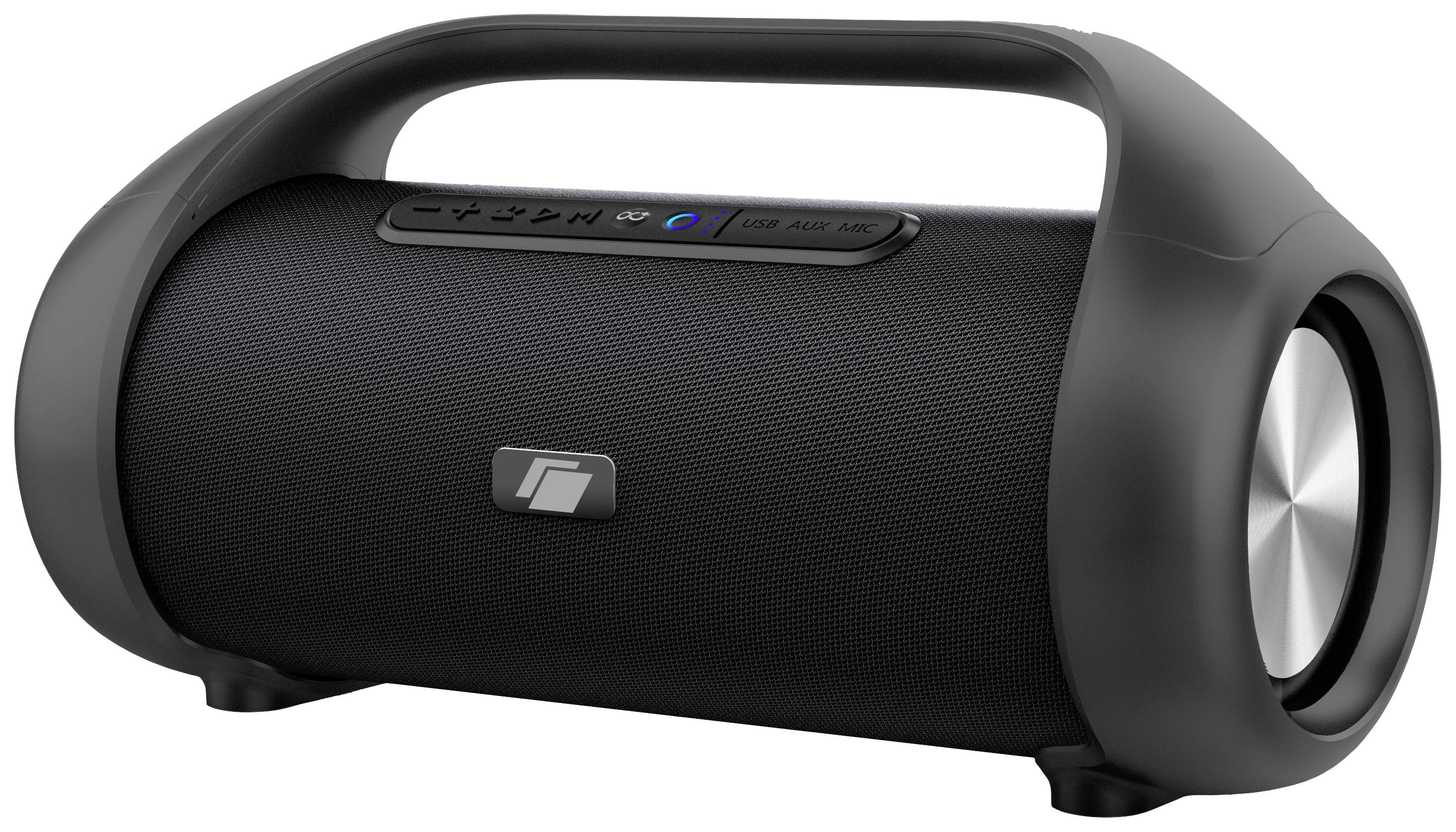 Lunch Jet catalogus Caliber BOLD Bluetooth speaker Aux, spray-proof, portable, USB Black |  Conrad.com