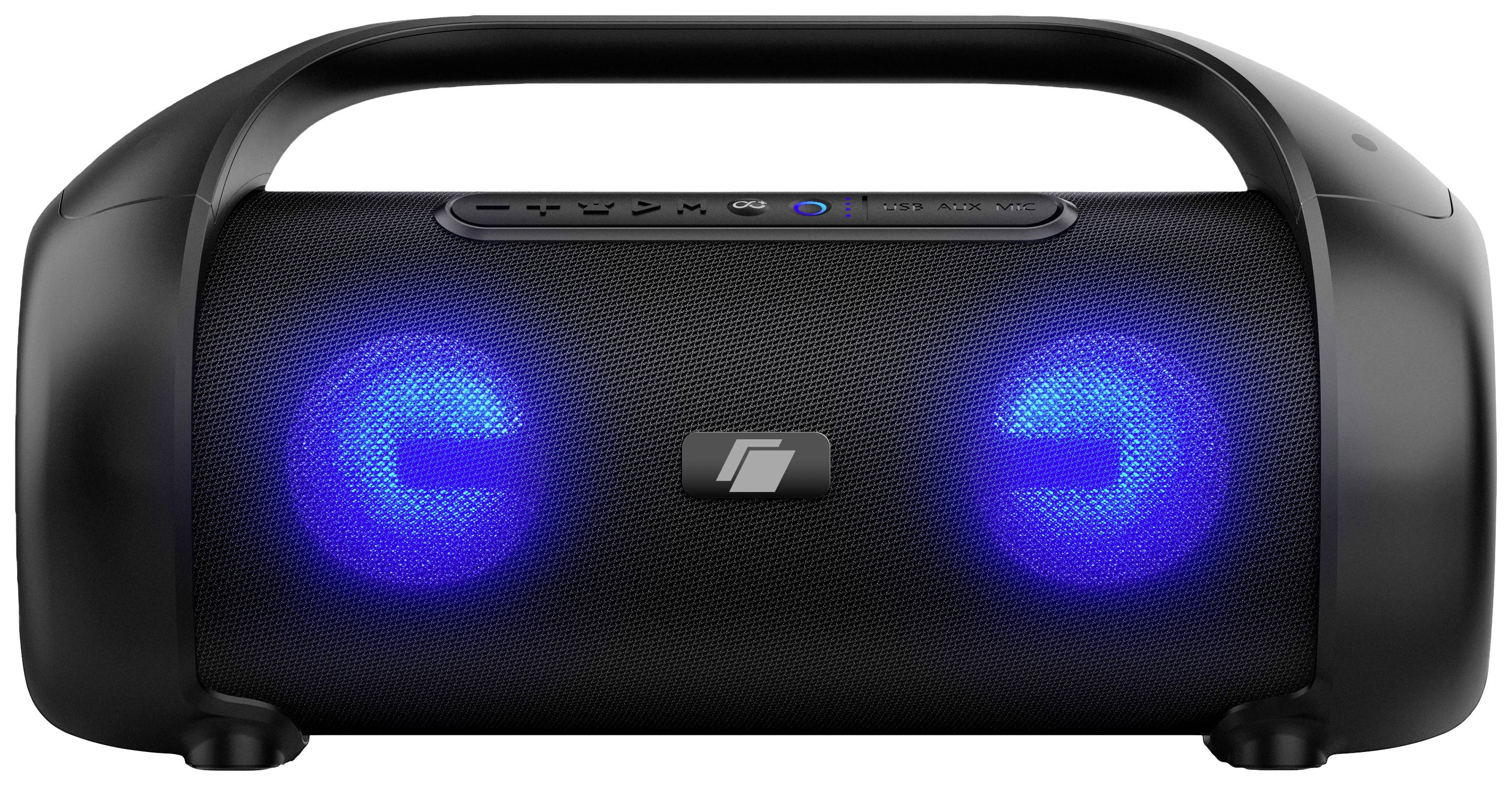 Caliber BOLD Bluetooth Speaker Aux, Spray-proof, Portable, USB Black ...