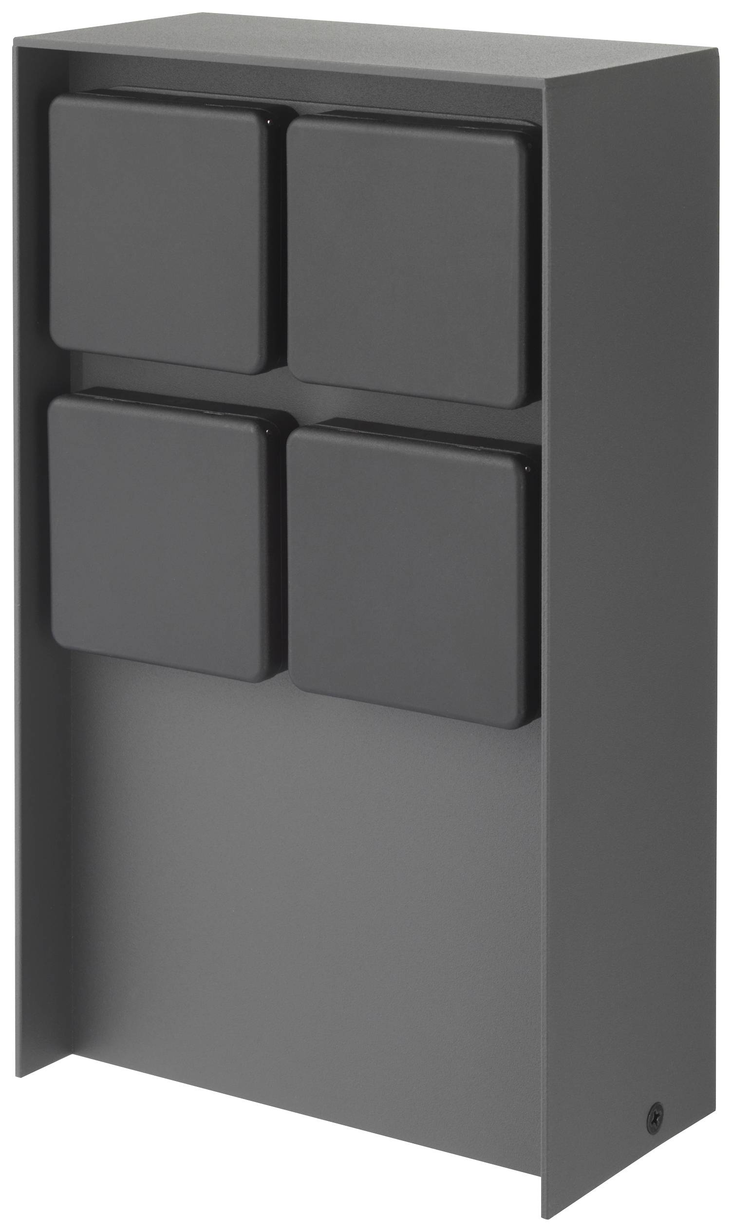 Sygonix SY-5191010 Weatherproof power strip Anthracite-0