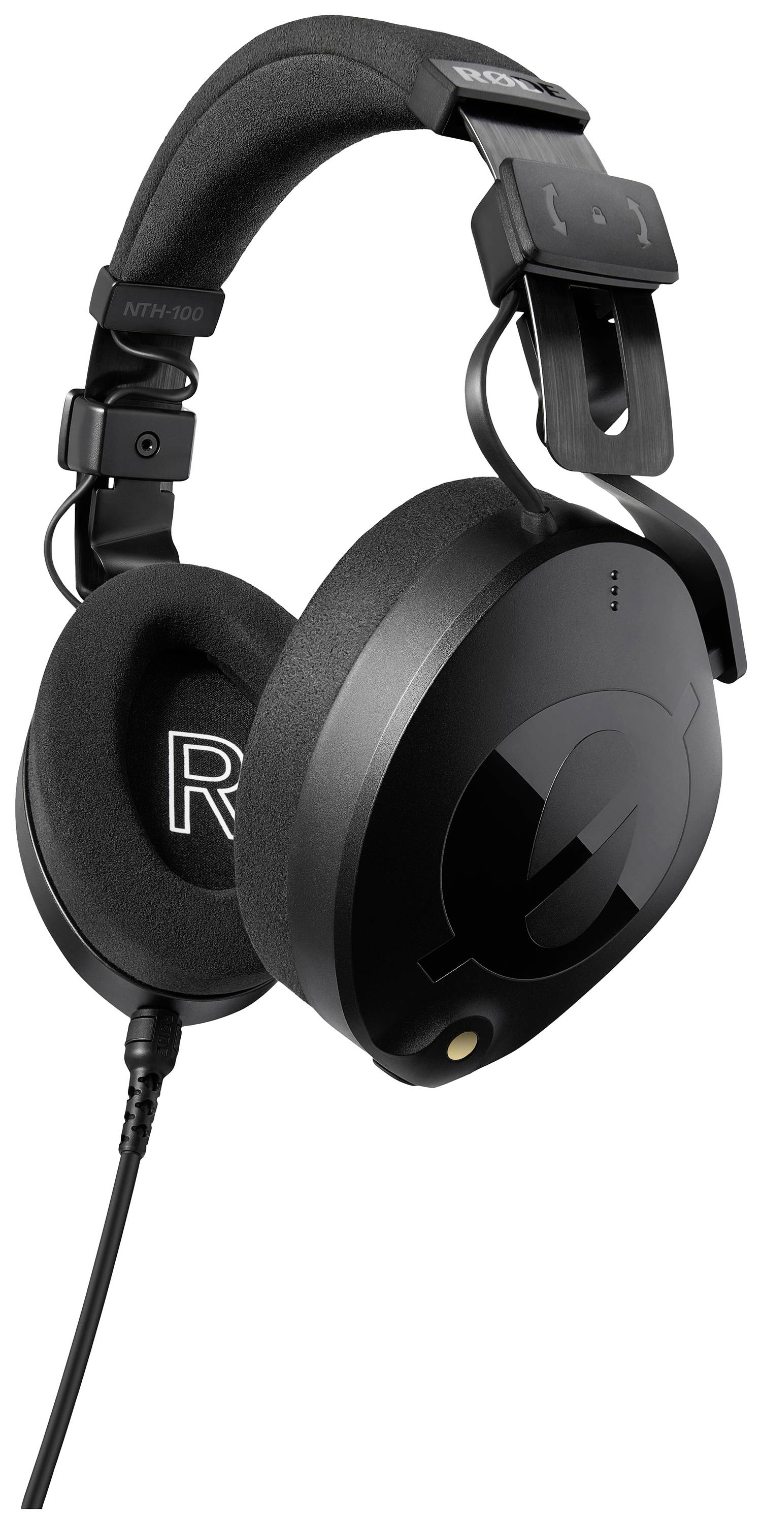 Image of RODE Microphones NTH-100 PC Over-ear headphones Corded (1075100) Stereo Black