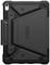 Robust black tablet case with a textured design, reinforced corners, and a stylus holder on the left side.