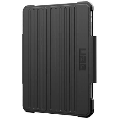 Tablet protective case in black with vertical lines and UAG logo.