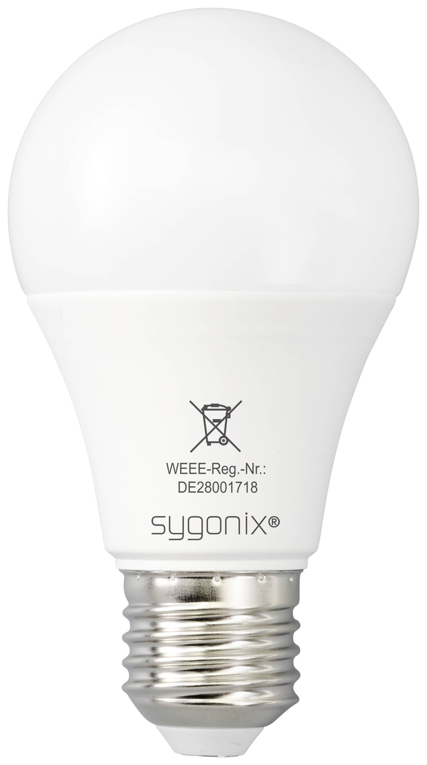 Sygonix LED light bulb EEC: F (A - G) SY-5218532 E-27 9 W Warm white to cool white
