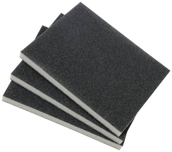 kwb 89000 Abrasive sponge set, 3-piece S with fine, for wood and metal 3 pc(s)