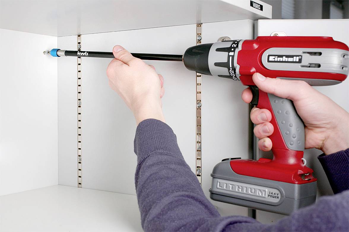 kwb 100715 Bit holder long 150 mm 1/4" (6.3 mm)-2