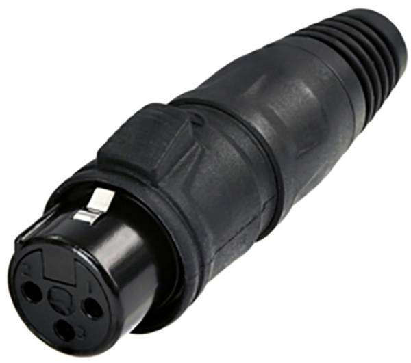 Rean AV RCX3F-Z-001-1 XLR connector Socket, straight Number of pins: 3 1 pc(s)