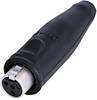 Rean AV RT4FC-B-W XLR connector Socket, built-in Number of pins: 4 1 pc(s)
