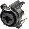 Rean AV RCJ6FA-V XLR connector Socket Number of pins: 3 1 pc(s)