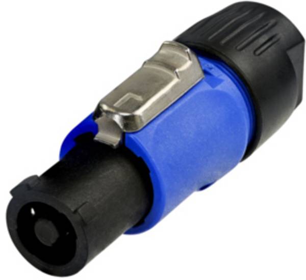 Rean AV RCAC3I-G-000-0 Mains connector Plug Total number of pins: 2 + PE 16 A Blue 1 pc(s)