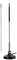 A long, slender antenna with a magnetic base, suitable for vehicle roof mounting, ideal for radio receiver reception.