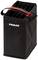 Black tool bag with red carrying handle, four interior compartments, brand name 'PARAT' on the side.