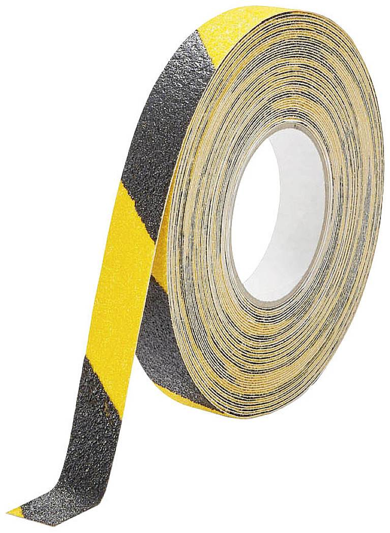 Durable DURALINE GRIP 1095130 Antislip tape Black, Yellow (L x W) 15 m