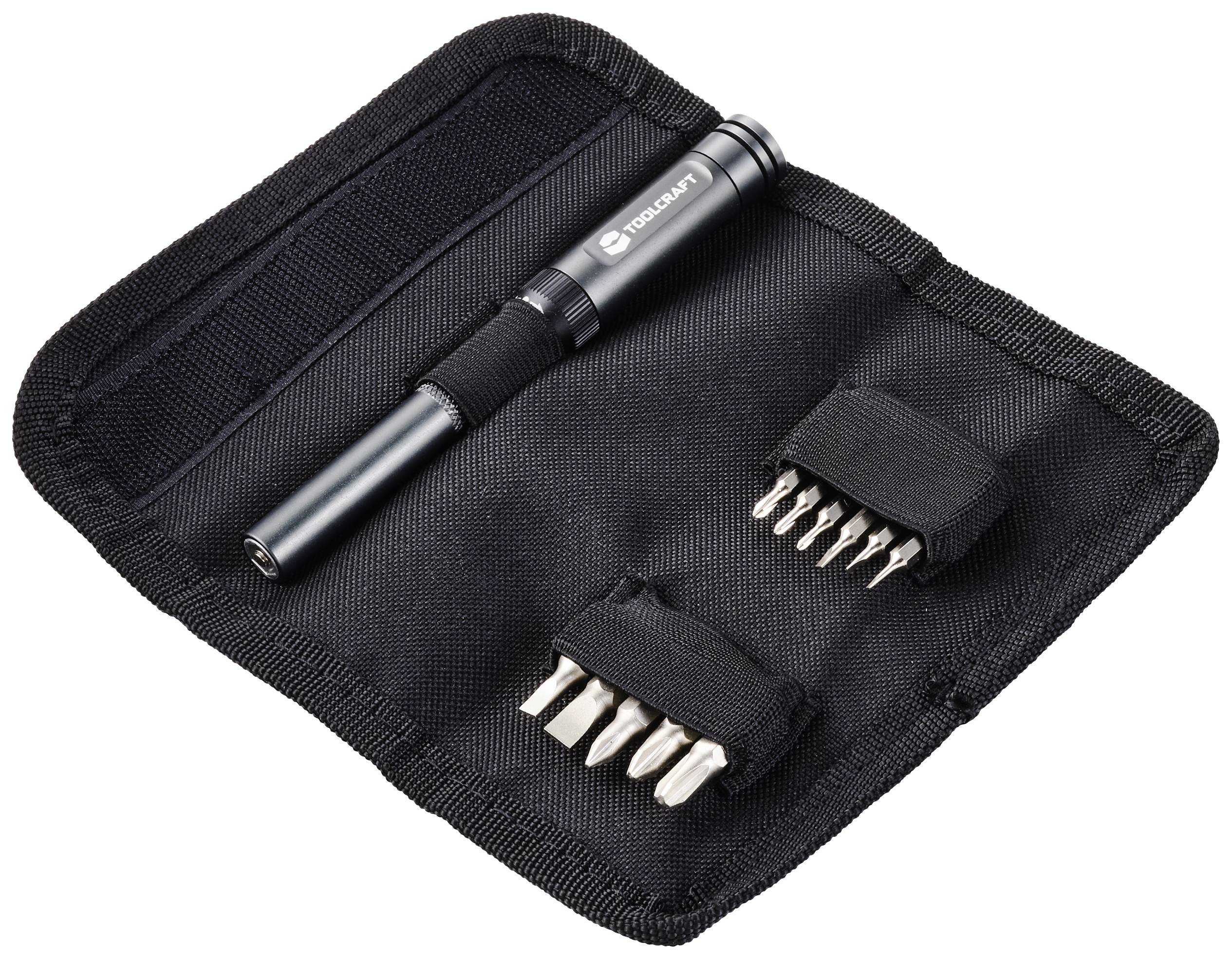 TOOLCRAFT Universal Screwdriver set 1/4 (6.3 mm)