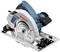 Circular saw with blue handle and silver blade, Bosch brand, model GKS 85 G.