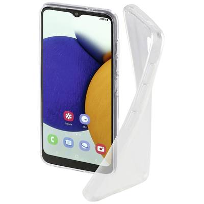 Smartphone with a transparent protective case. The screen displays apps such as Gallery, Camera, and Phone. Device positioned diagonally.