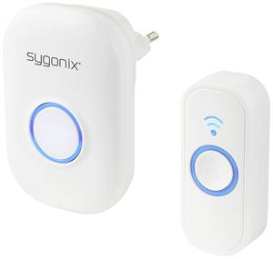 Sygonix SY-5225386 Wireless door bell Complete set incl. flash