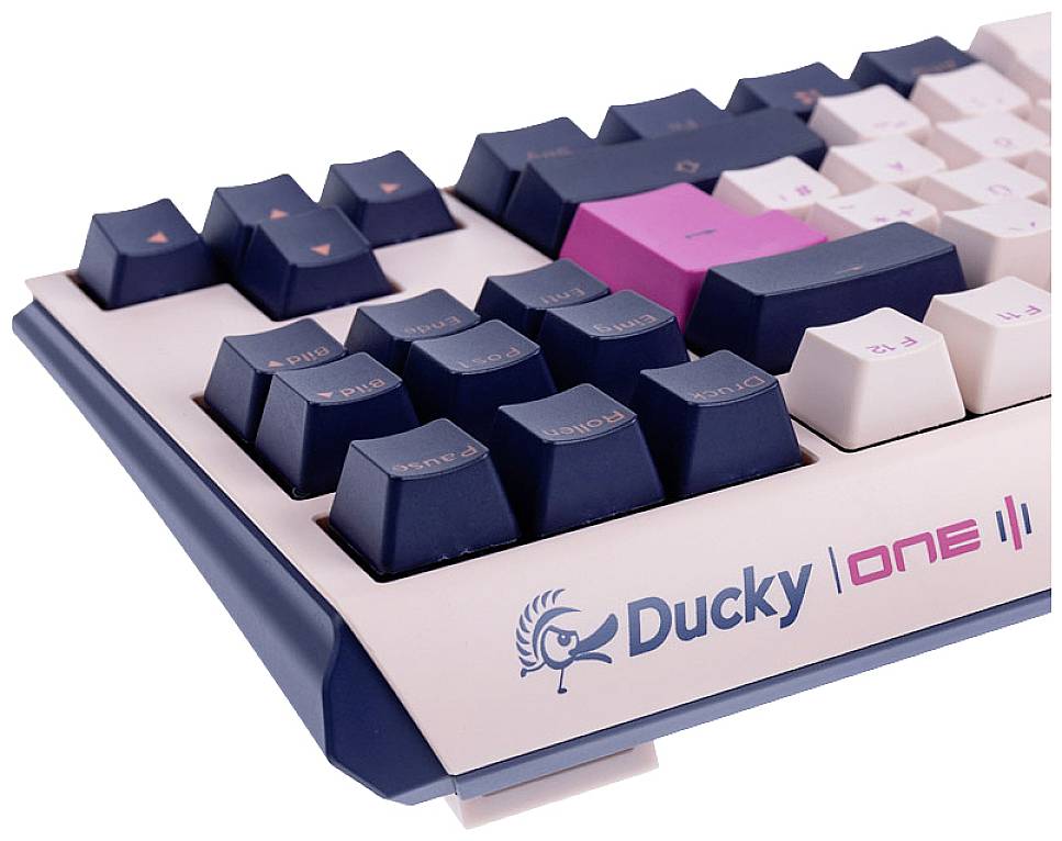 Ducky One 3 Fuji TKL Corded Gaming keyboard, Keyboard German, QWERTZ