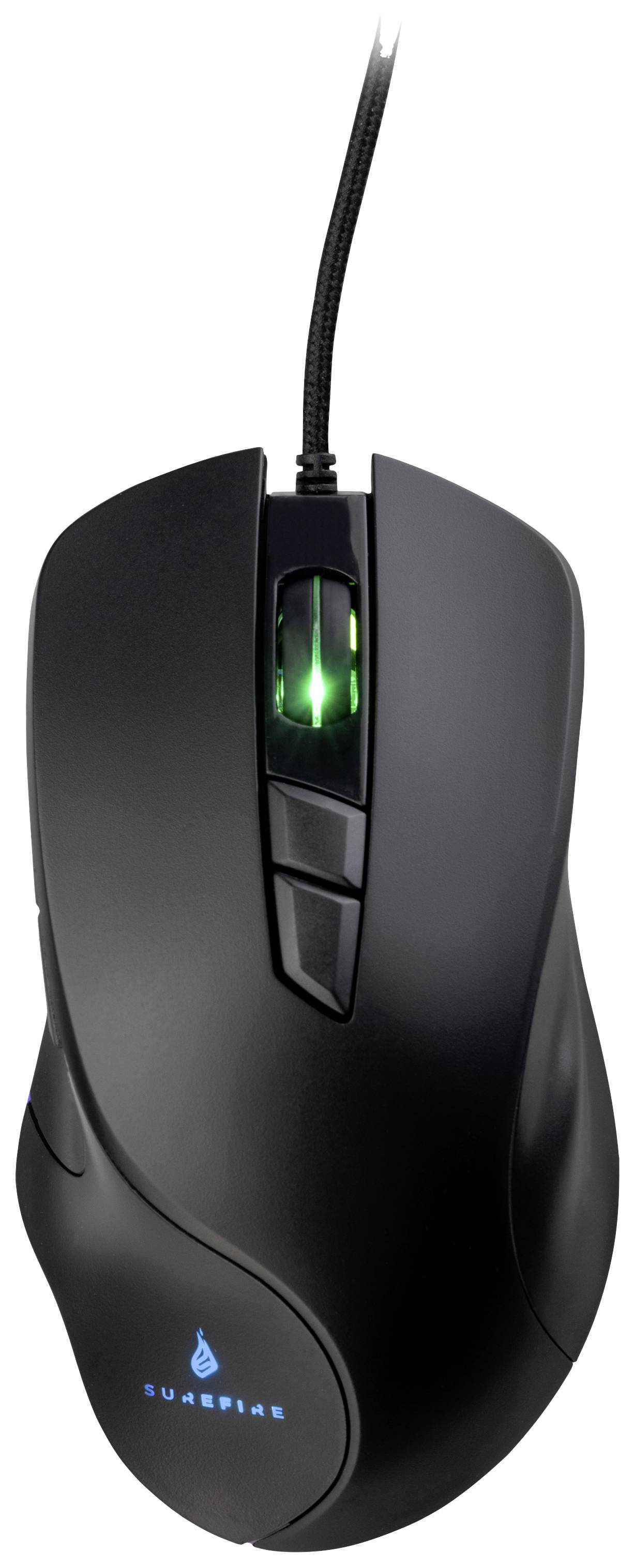 Surefire Gaming Martial Claw Gaming mouse USB Optical Black 7 Buttons