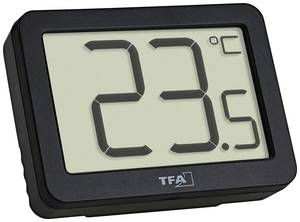 <br>  TFA Dostmann<br>  Digitales Thermometer<br>  Thermometer<br>  Black<br>  30.1065.01<br>