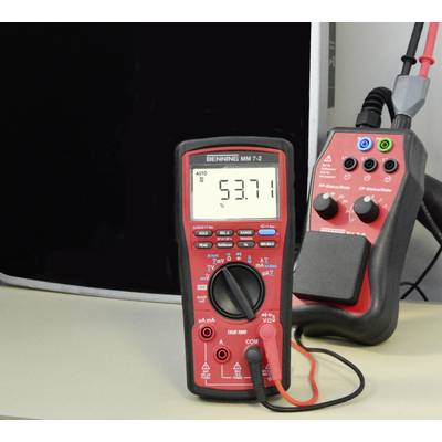 Benning MM 7-2 Handheld multimeter Digital LoZ CAT III 1000 V, CAT IV 600 V Display (counts): 60000-2