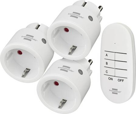 Brennenstuhl 1507070 Wireless socket set Mains socket