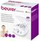 Packaging for the Beurer Manicure/Pedicure Station MP 100. Contains device and accessories for professional nail care.