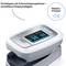 'Pulse oximeter with colour display shows SpO2, PR bpm. Adjustable display brightness and five measurement modes.'