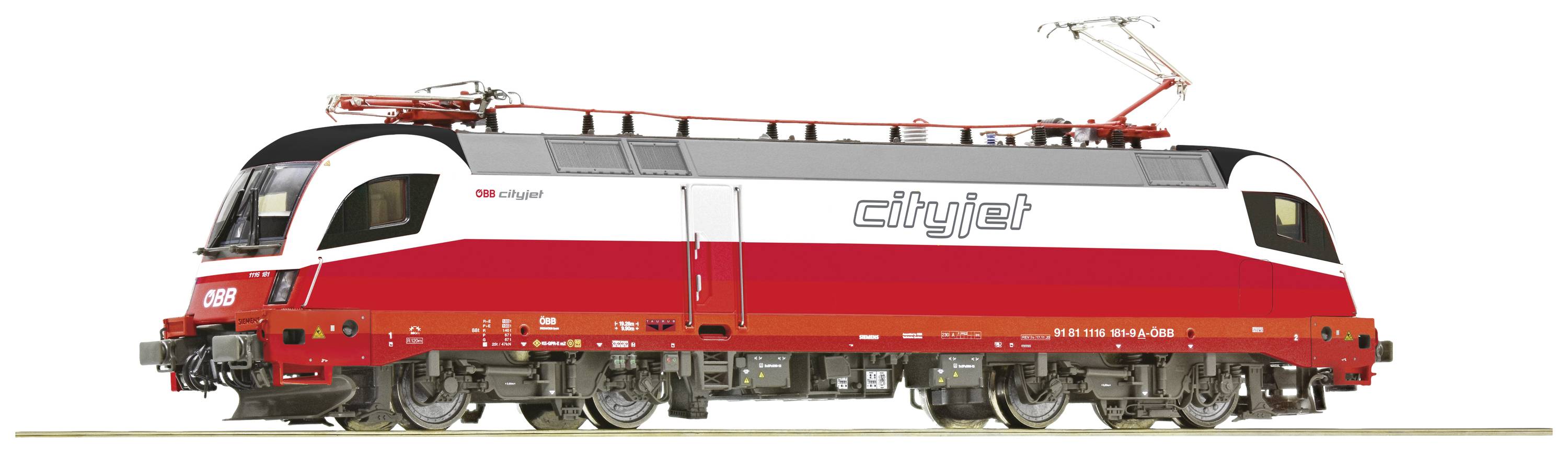 Roco 7510024 H0 E-LOC 1116 181-9, AUSTRIAN FEDERAL RAILWAYS (DCC)
