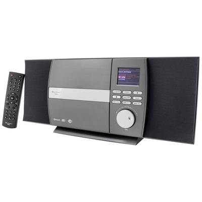 Image of soundmaster ICD1010AN Internet radio CD player Internet, DAB+, FM CD, USB, Bluetooth, Wi-Fi, Internet radio Incl. remote control Anthracite/black